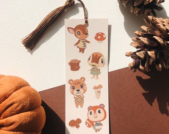 Segnalibro autunnale di Animal Crossing