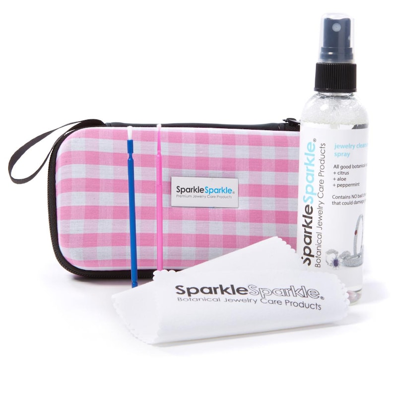 Sparkle Sparkle Jewelry Cleaning 100ml Travel Kit With Zippered Case - Etsy