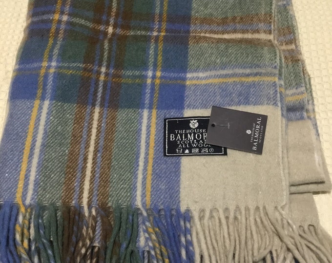 House of Balmoral Wool Blanket Rug Throw in Different Etsy
