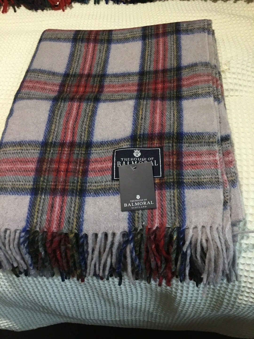 House of Balmoral Wool Blanket Rug Throw in Different Etsy UK