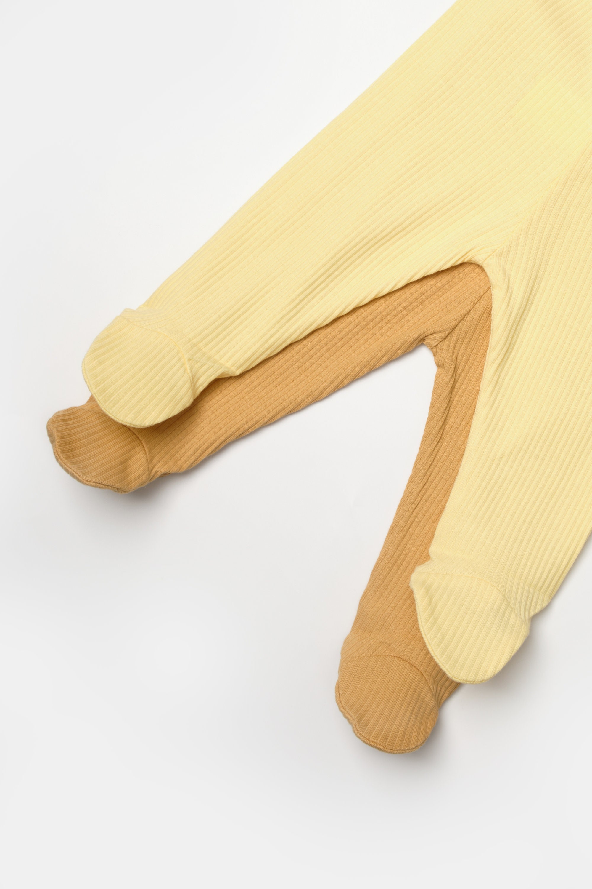 Pantaloni Con Piede Per Neonato 100% Cotone Biologico - Confezione Da 3 Pezzi Unisex - Foto 4