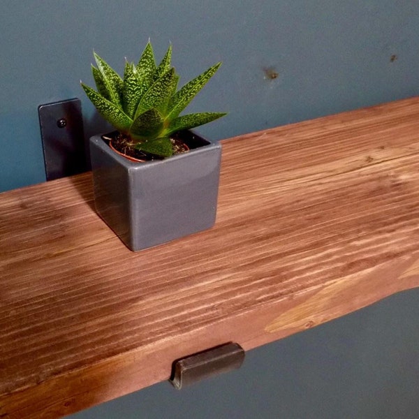 Reclaimed Wood Shelf Etsy UK