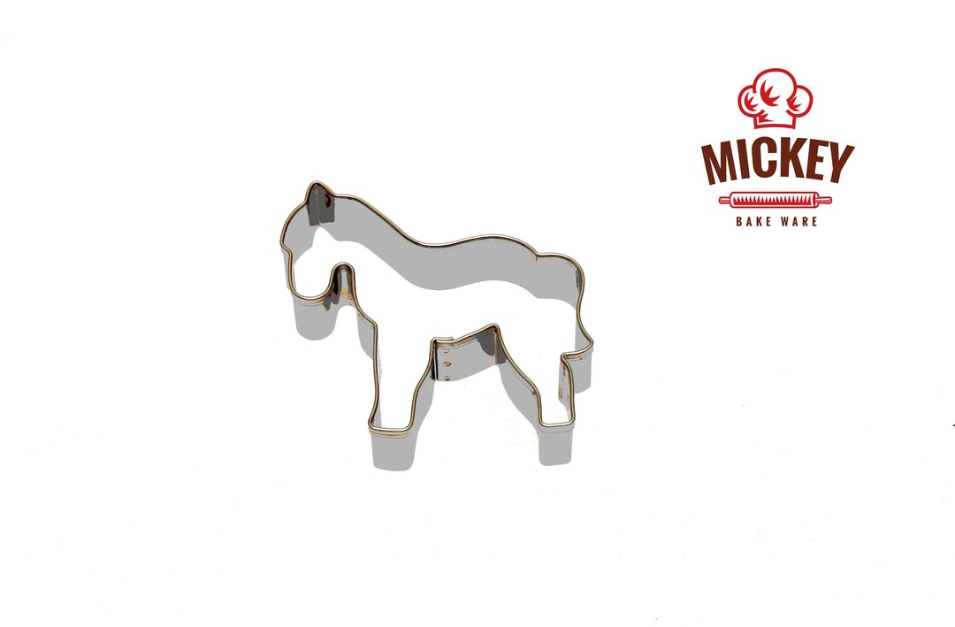 Horse Cookie Cutter Pony Stainless Steel Pastry Cutter A38 Fondant Biscuits Cutters Etsy