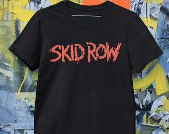 Skid Row Tshirt Skid Row Hoodie Skid Row Longsleeve Skid Row Vintage Skid Row Unisex