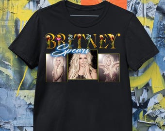Maglietta Britney Spears Maglietta Britney Spears Maglietta Britney Spears Felpa con cappuccio Britney Spears Manica lunga Britney Spears