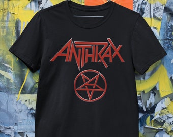Anthrax Vintage Shirt Etsy