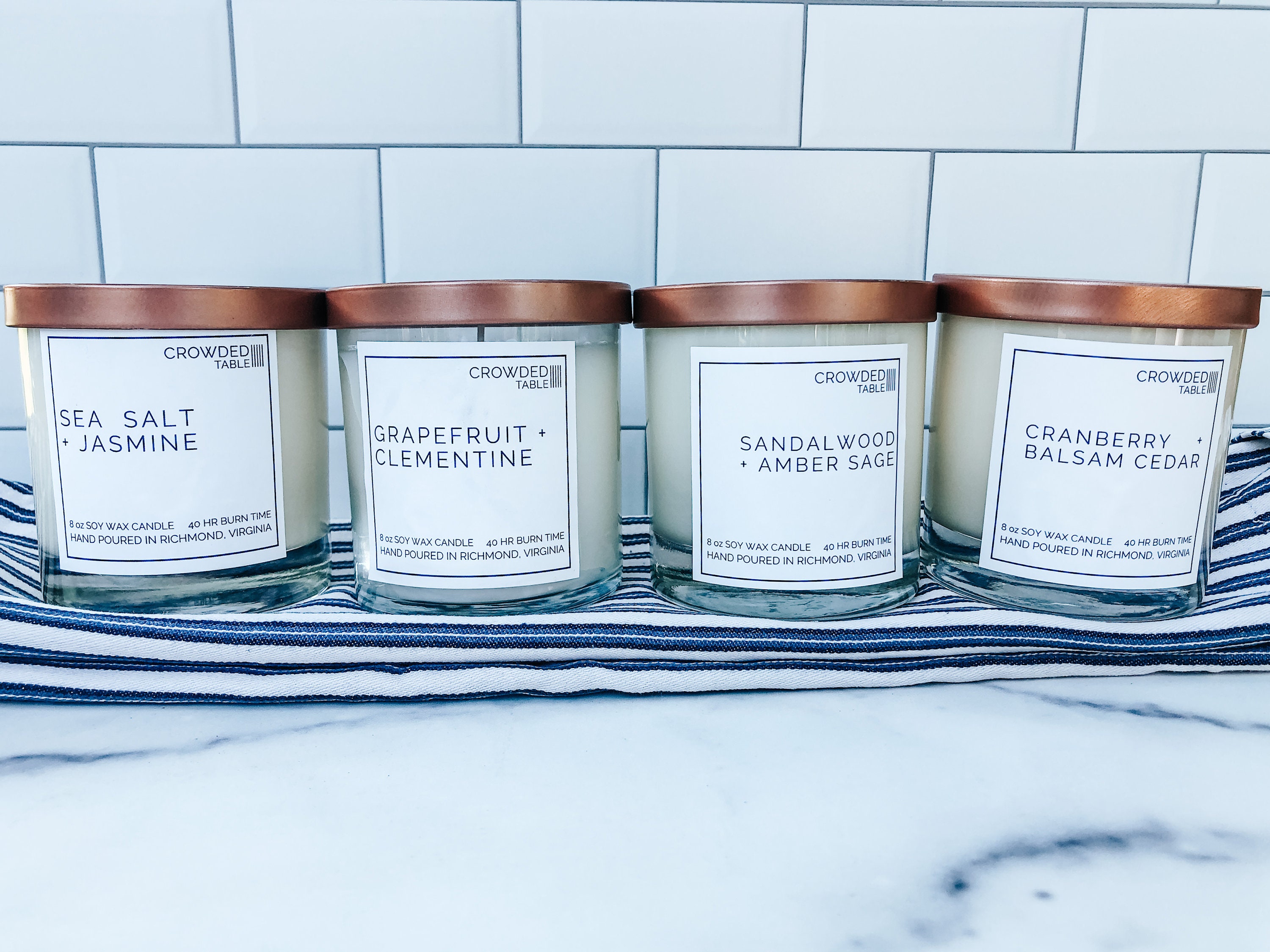 Buildyourown Candle Sampler Pack 4 X 8 Oz. Handpoured Soy Etsy