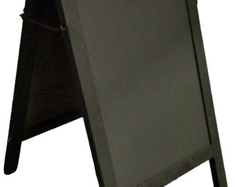 XL Pavement board -Chalkboard - Blackboard- 120cm HIGH x 72cm WIDE - 18kgs - Black.