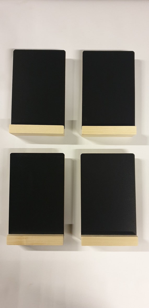 4x A5 Table Top Blackboard Chalkboard Plus a Liquid Chalk Etsy UK
