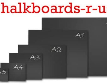 Chalkboards/ Blackboards for use with liquid chalk pens and traditional chalk- NO HOLES