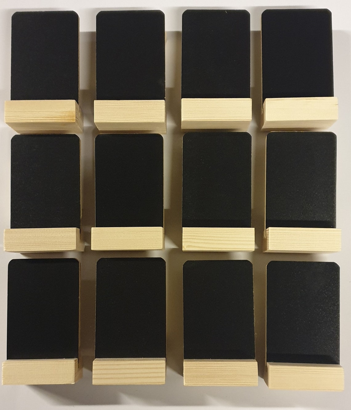 12 X A7 Table Top Blackboard Chalkboard Plus a Liquid Chalk Etsy UK