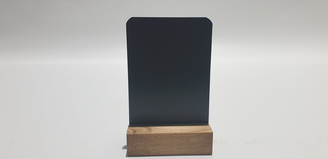 12 X A7 Size Chalkboards Blackboards 12 X Wooden Bases - Etsy UK