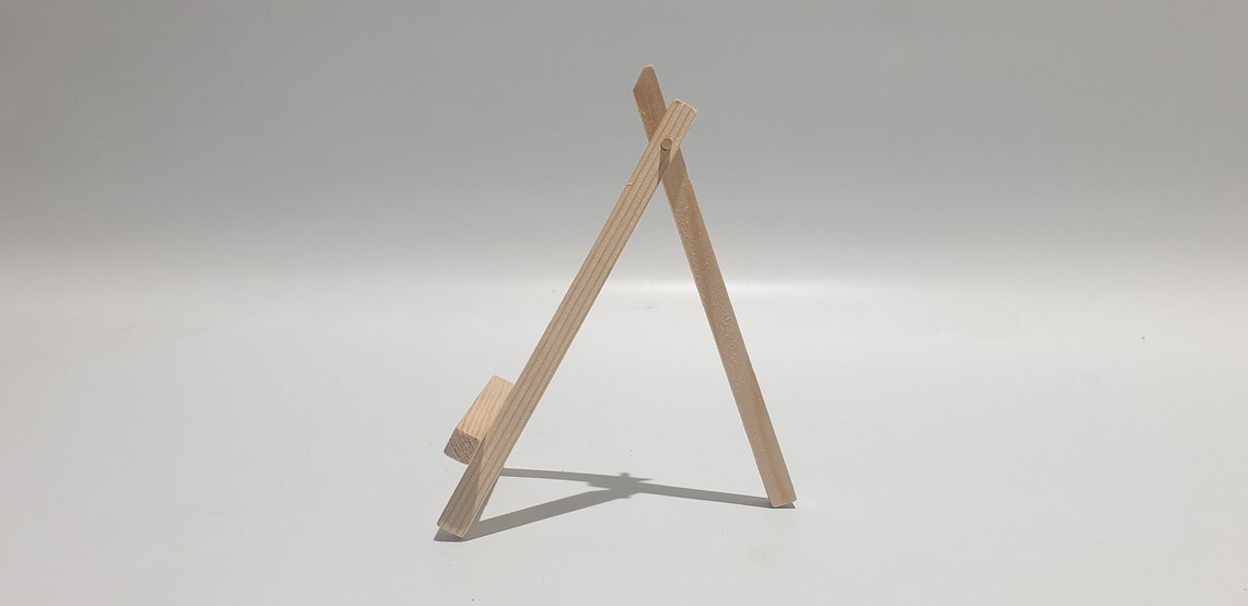 Mini Wooden Easels 15cm High X 8cm Wide. Package Weight Etsy UK