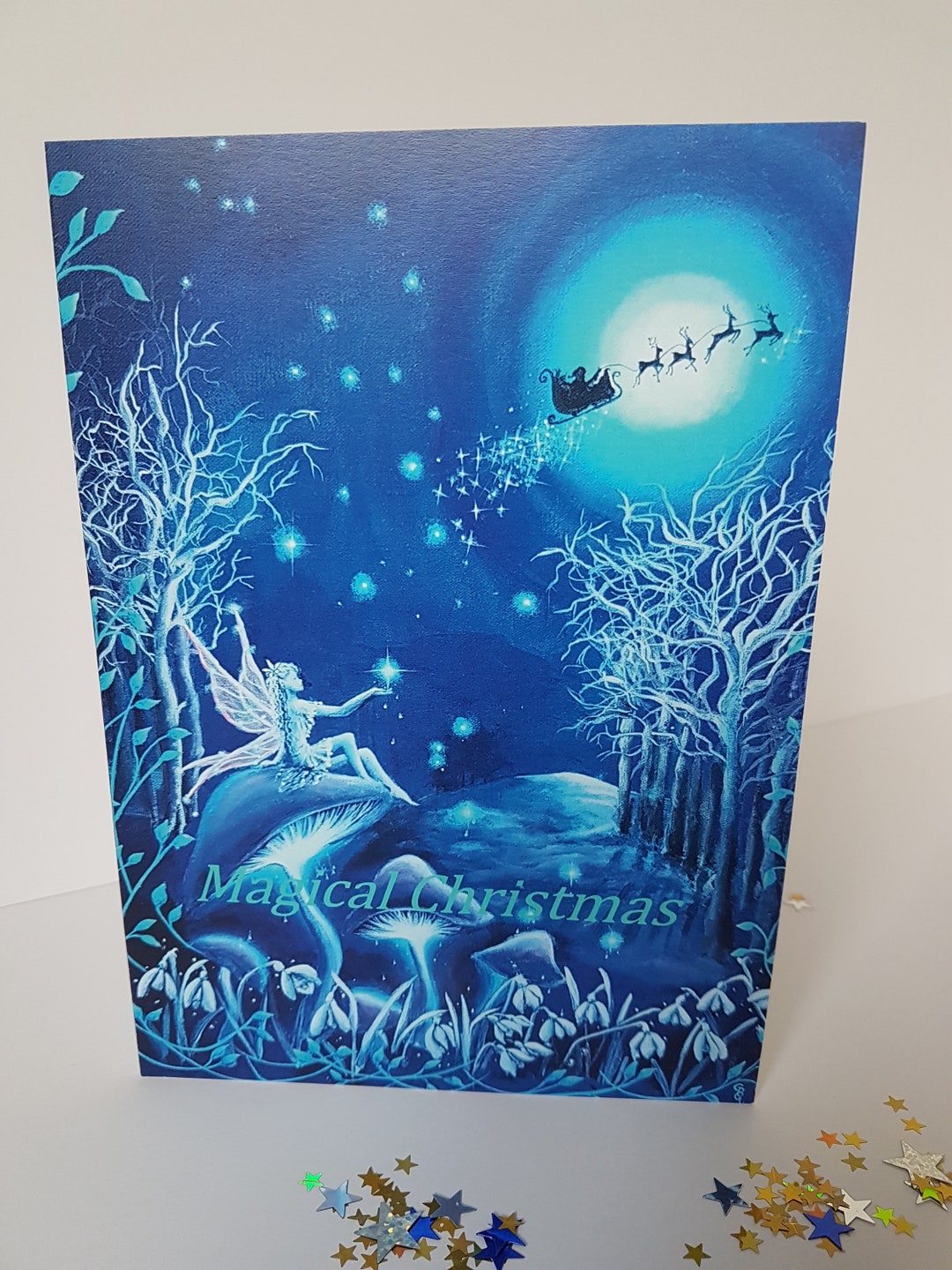 Magical Christmas Radiance Christmas Yuletide Santa Etsy