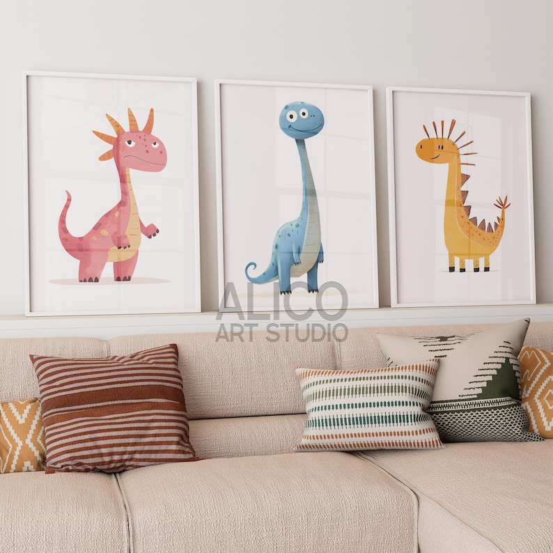 Mega Nursery Wall Art Set, 24 Pieces of Safari Jungle Animal Prints, Trendy Kids Room Decor, Minimalist Doodles, Baby Poster Bundle, A2, A3