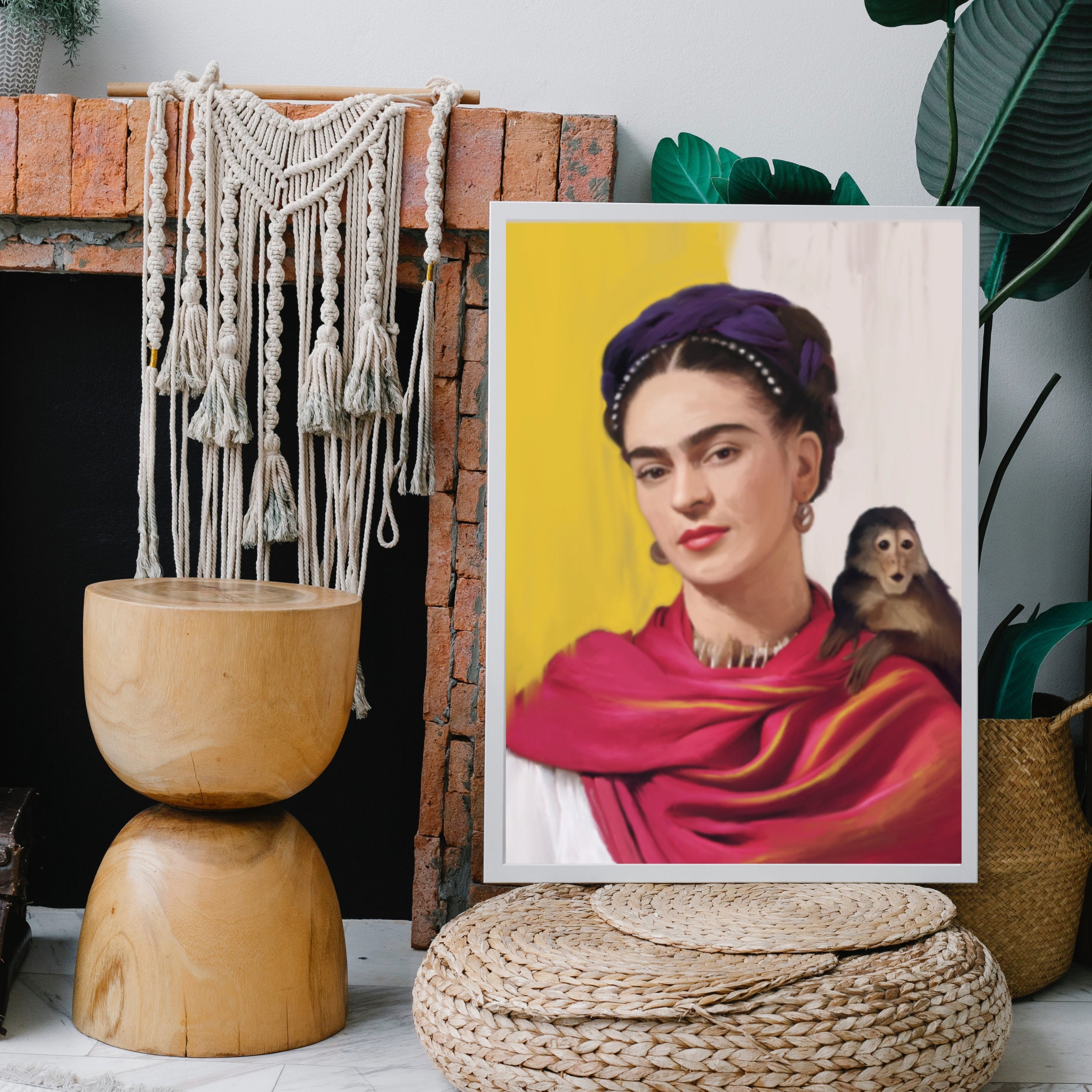 Frda kahlo pantng poster – Artoft