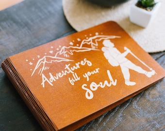 Travel Photo Album | Instax Mini Polaroid Photo Album | Custom Scrapbook | Honeymoon Album | Gift for couple | Travel Gift | Fathers Day
