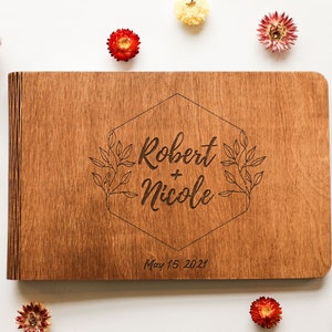 Polaroid Photo Album | Guest Book | Wedding Gift | Personalized Anniversary Gift for Him, Her, Wife | Couples Gift | Engagement Gift