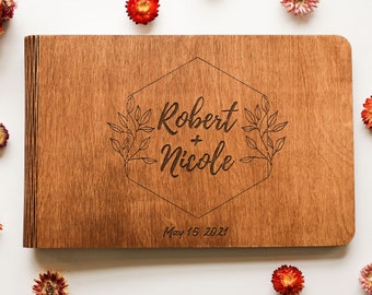 Polaroid Photo Album | Guest Book | Wedding Gift | Personalized Anniversary Gift for Him, Her, Wife | Couples Gift | Engagement Gift