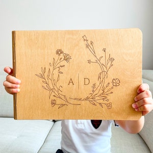 Wedding Photo Album | Polaroid Guest Book | Guest Book Alternative | Instax Mini Album | Scrapbook | Anniversary Gift | Mothers day gift
