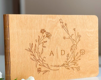 Instax mini Fotoalbum | Personalisiertes Fotoalbum | Benutzerdefinierte 4x6 Scrapbook Fotoalbum | Polaroid Fotoalbum | Gästebuch