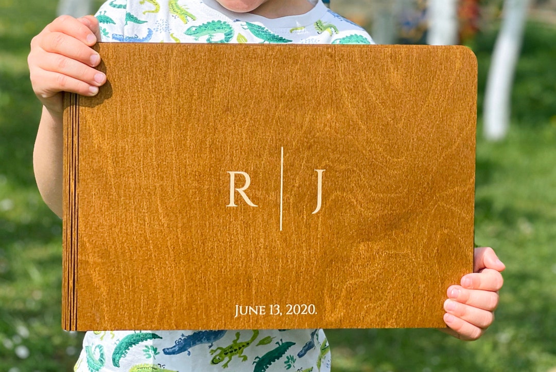 Personalized Photo Album Wedding Guest Book Polaroid Guest Etsy