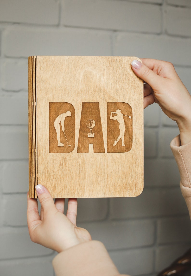 Personalized Notebook Gift for Dad Fathers Day Gift Gift from daughter Grandpa Gift Adventure with Dad Gift father image 4