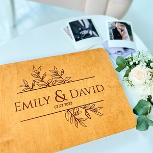 Wedding Photo Album | Polaroid Guest Book | Engagement Party Gift  | Scrapbook | Instax Mini Guestbook | Wedding Rustic Decor Reception