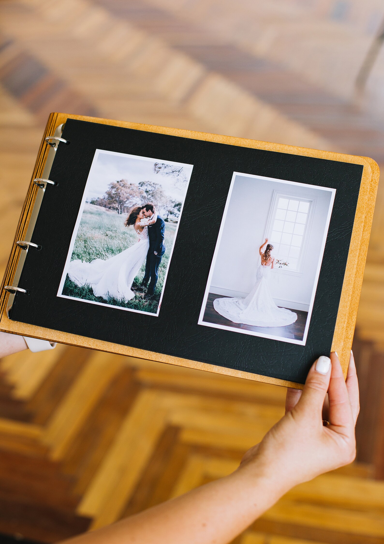 Benutzerdefinierter Foto-Flip-Buchrahmen, Personali Produktbild-Vorschau 3
