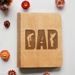 Personalized Notebook Gift for Dad Fathers Day Gift Gift from daughter Grandpa Gift Adventure with Dad Gift father image 2