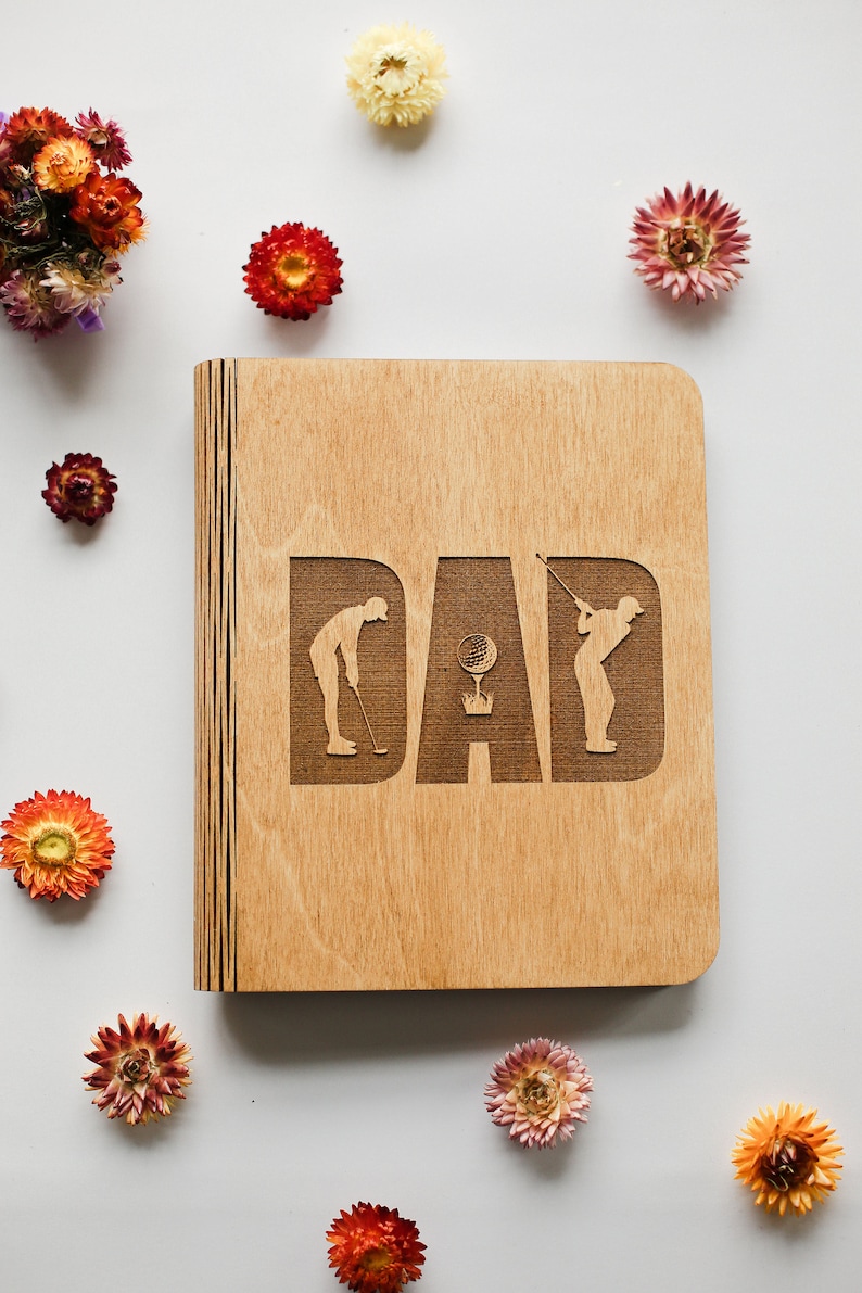 Personalized Notebook Gift for Dad Fathers Day Gift Gift from daughter Grandpa Gift Adventure with Dad Gift father image 2