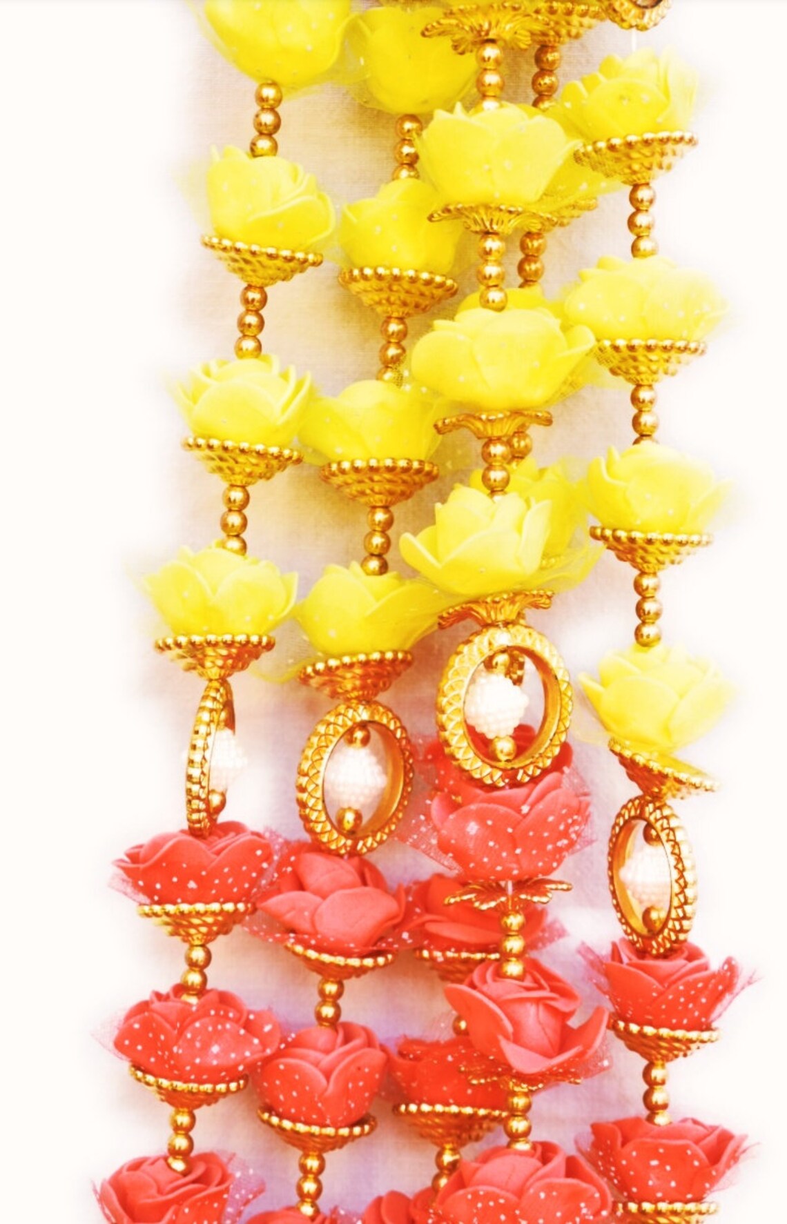 Handmade Eva rose Garland/Jhalar/Mala for Home Decoration/Door Etsy