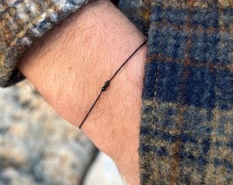 Personalisiertes Morsecode Armband Schmuck Beste Freundin Minimal Einzeln Initialen Partnerarmband Freundschaftsarmband Zart Schlicht