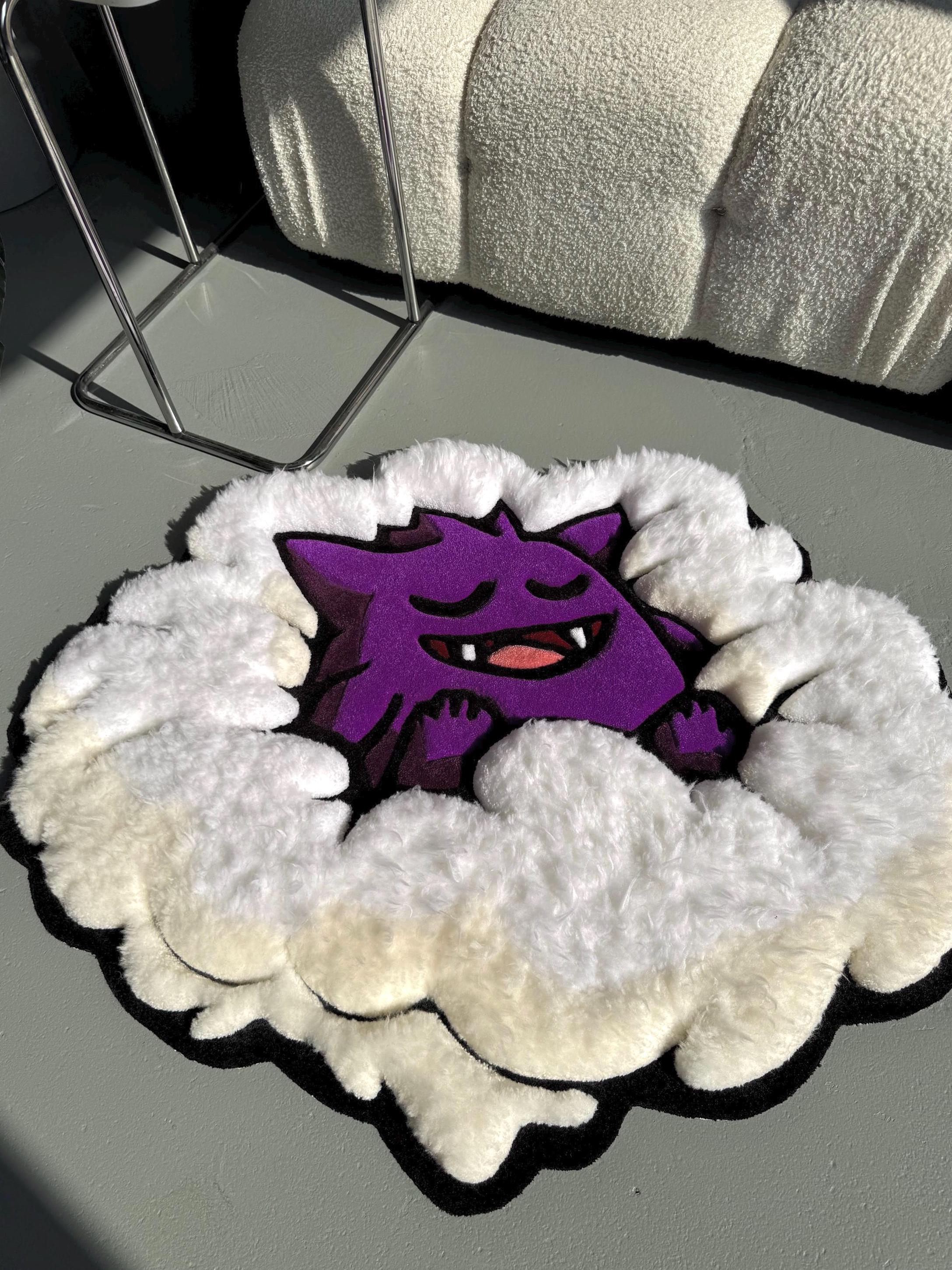 Cartoon Fuzy Rug 3D Tufted Cartoon Rug: Fluffy Clouds, Handmade Kids Decor - Etsy