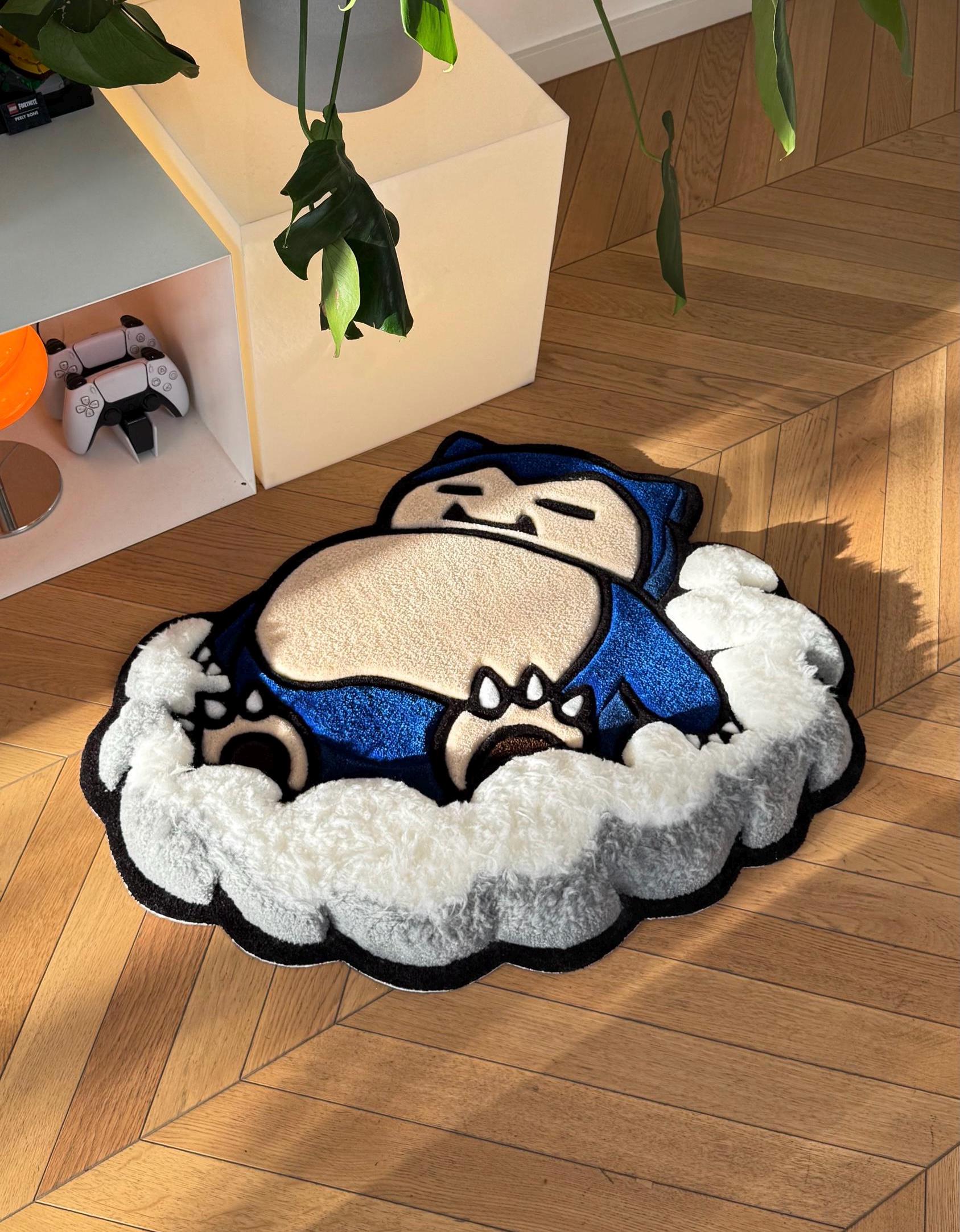 Esty Rugs Characters 3D Tufted Cartoon Character Rug: Fluffy Clouds Carpet, Handmade Room ...