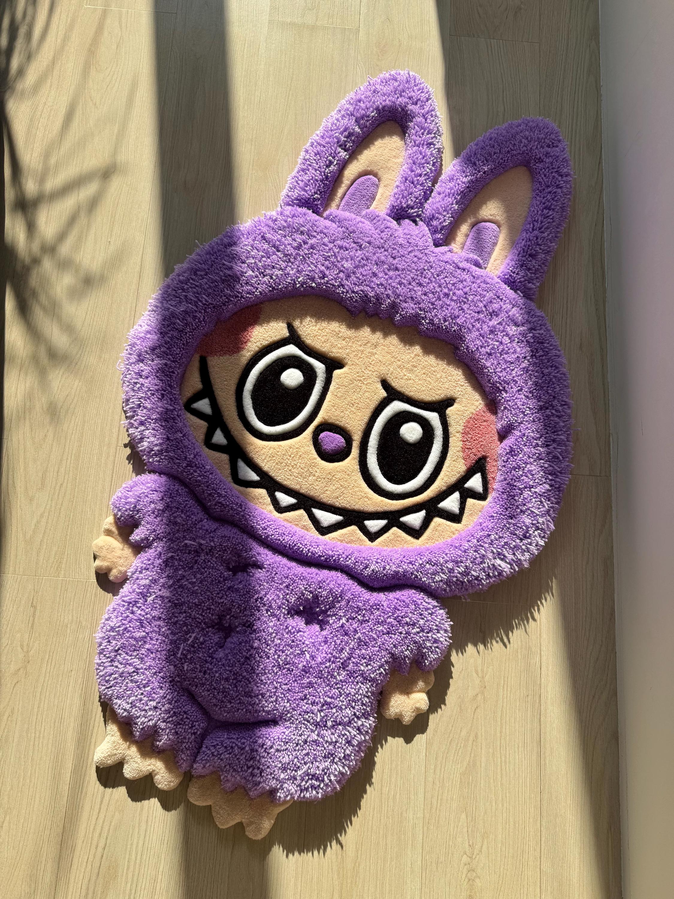 Fluffy Tufted 3D Character Rug: Handmade Kids Room Decor - Etsy