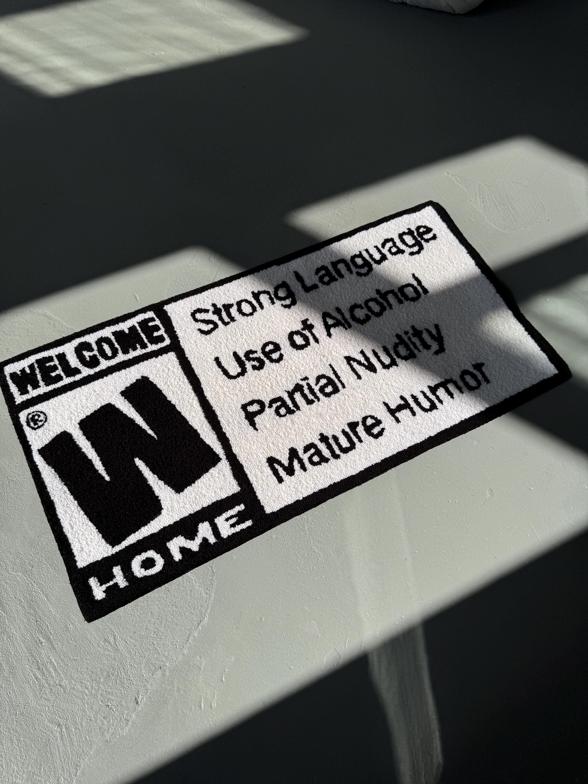 Welcome Homos Rug Hand Tufted Welcome Home Rug: Funny Entryway Decor - Etsy