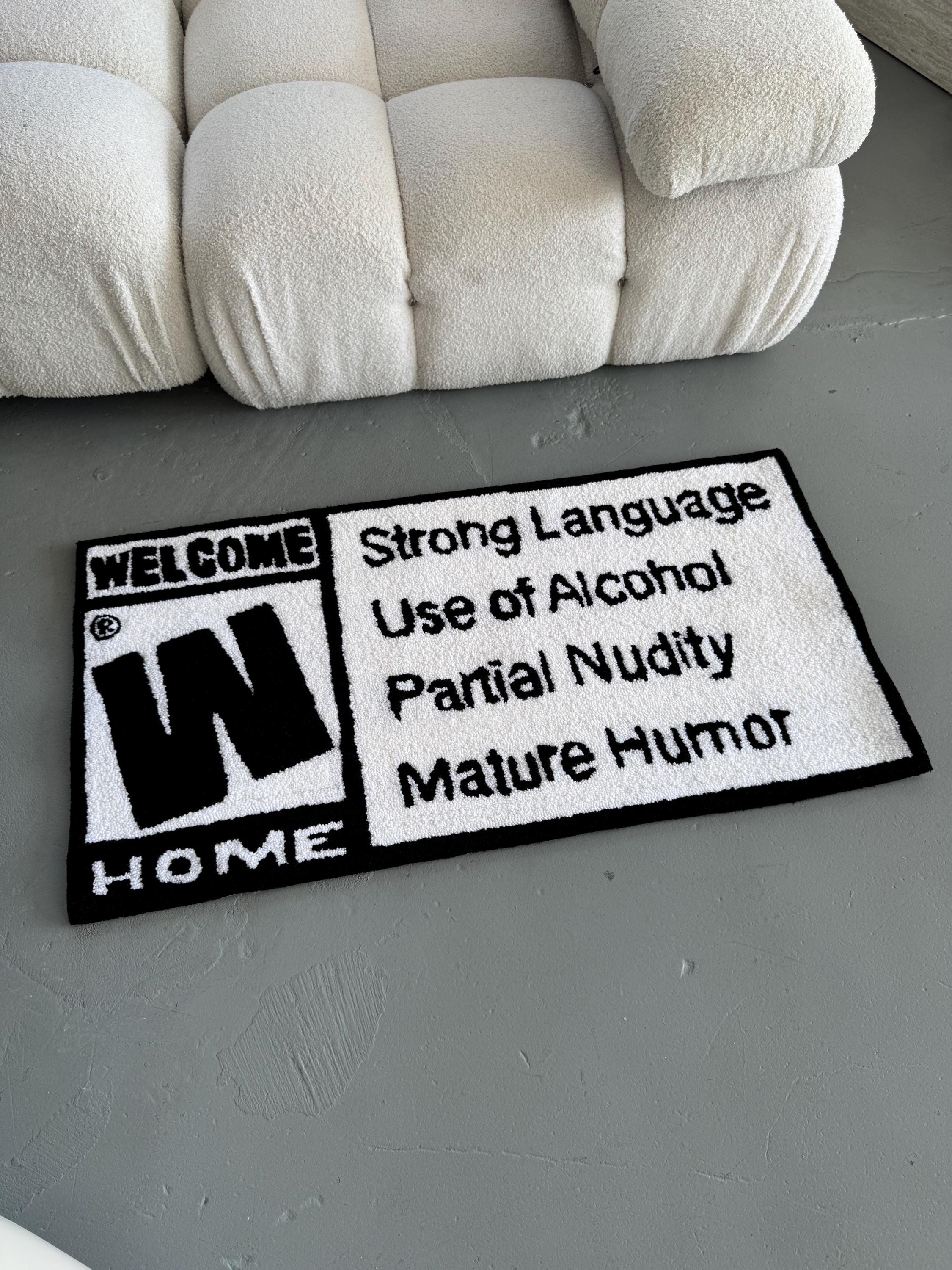 Welcome Homos Rug Hand Tufted Welcome Home Rug: Funny Entryway Decor - Etsy