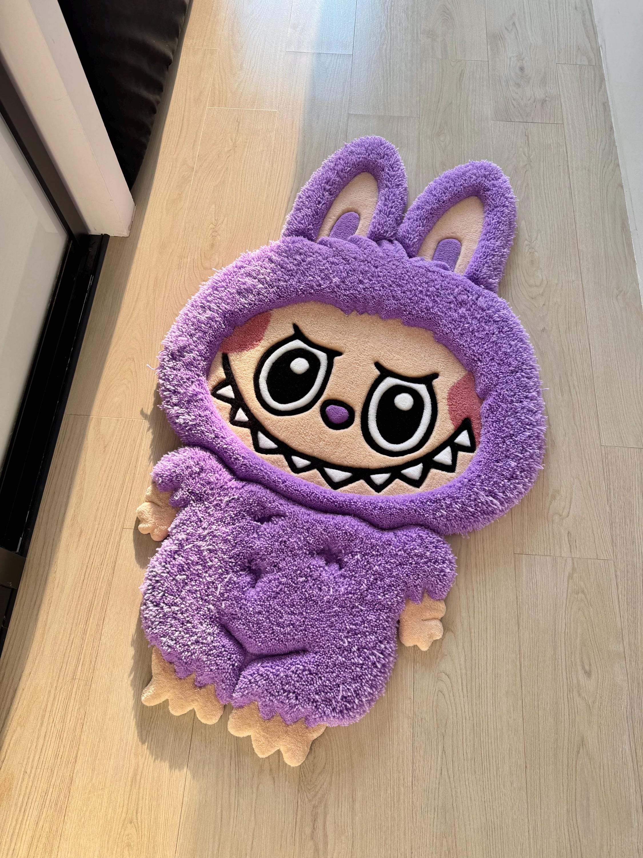 Fluffy Tufted 3D Character Rug: Handmade Kids Room Decor - Etsy