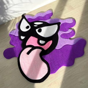 漫画キャラクターをあしらったカスタムタフテッドラグ - 友人、アニメ愛好家、ティーン、ゲーマーへのプレゼントに最適