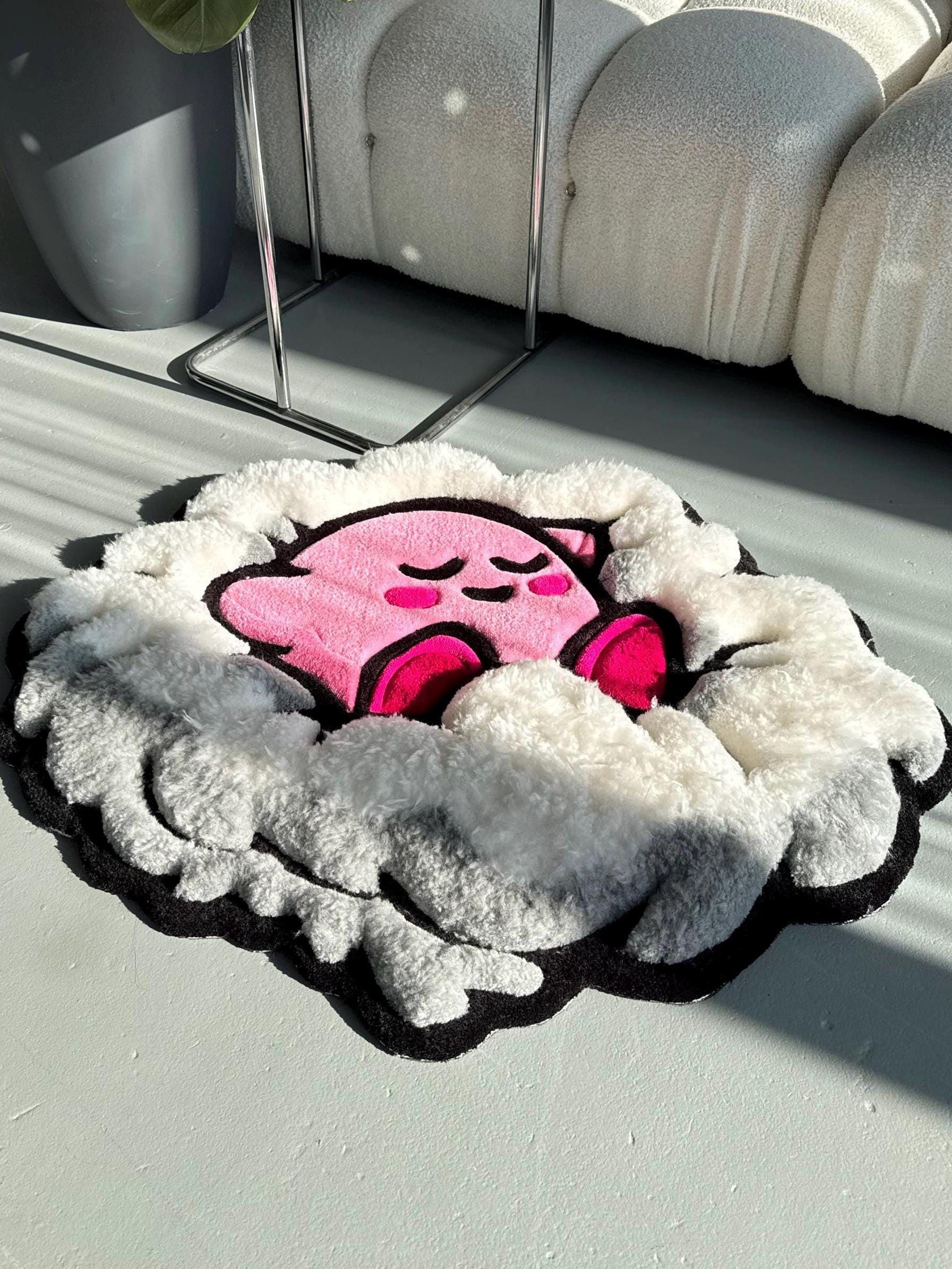 Cartoon Fuzy Rug 3D Tufted Cartoon Rug: Fluffy Clouds Carpet, Handmade Room Decor - Etsy
