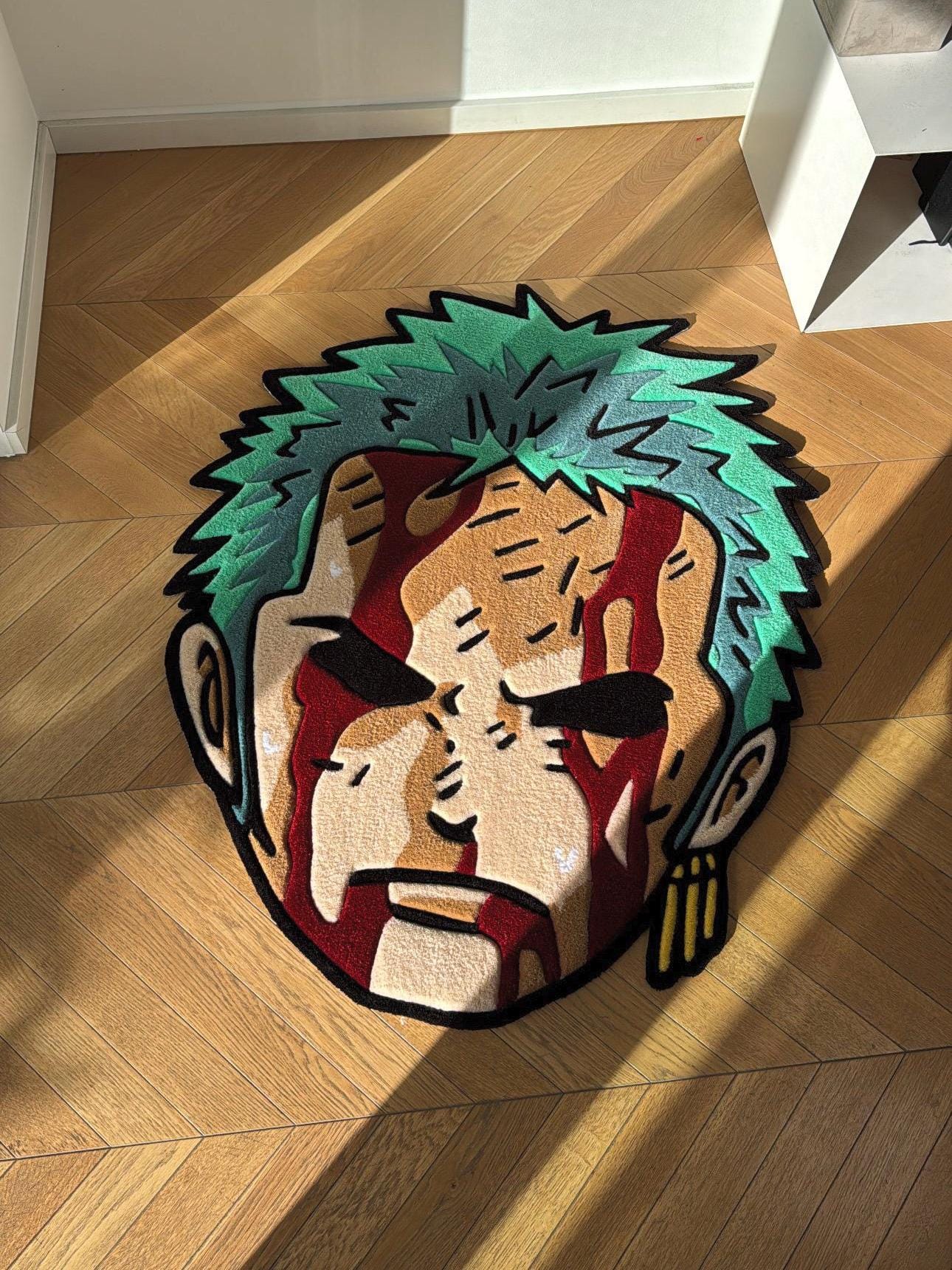 Handmade Roronoa Zoro Rug – Anime Gamer Room Decor - Etsy