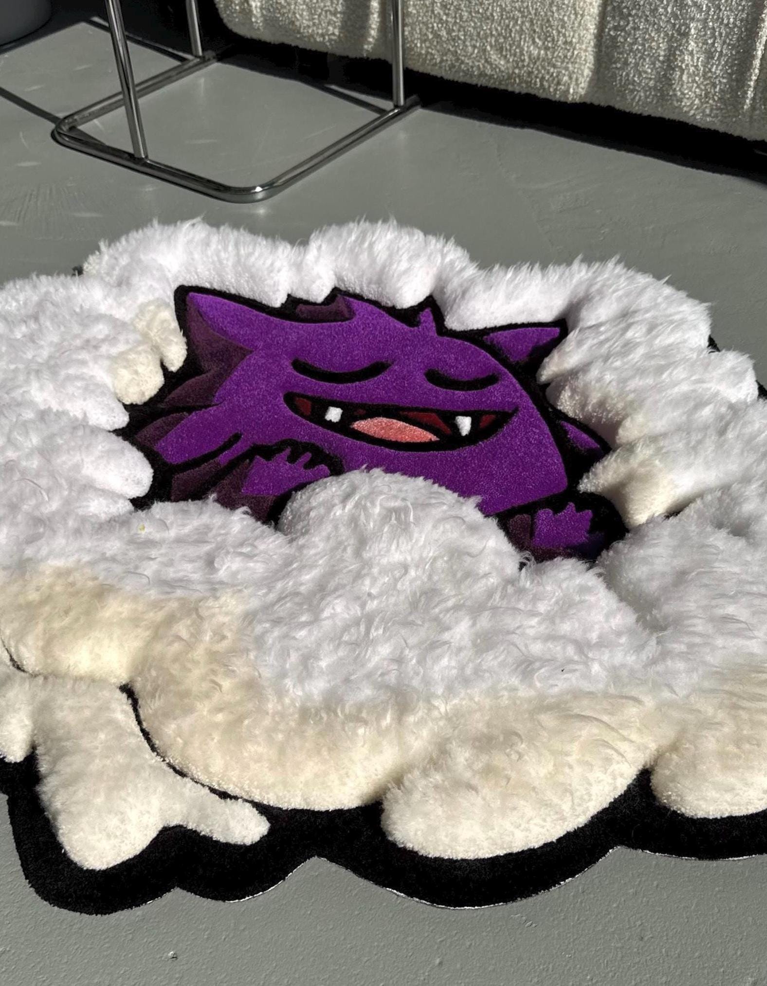 Cartoon Fuzy Rug 3D Tufted Cartoon Rug: Fluffy Clouds, Handmade Kids Decor - Etsy