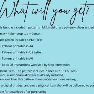 Sewing Patterns for Women PDF Digital Sewing Pattern dress - Etsy