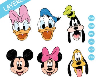 Free Free 216 Svg Mickey And Friends Silhouette SVG PNG EPS DXF File