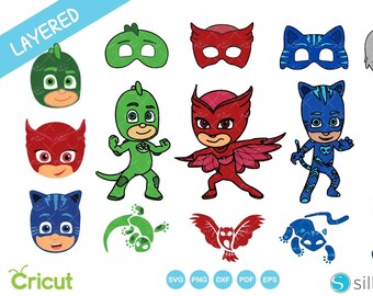 Download Pj Masks Svg Etsy