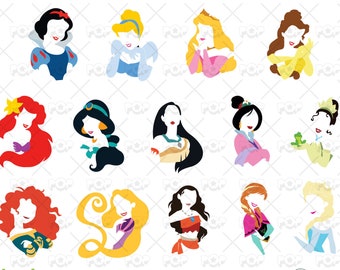 Download Disney Princess Svg Etsy