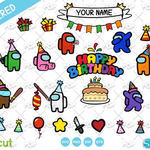 Free Free Among Us Birthday Svg Free 167 SVG PNG EPS DXF File
