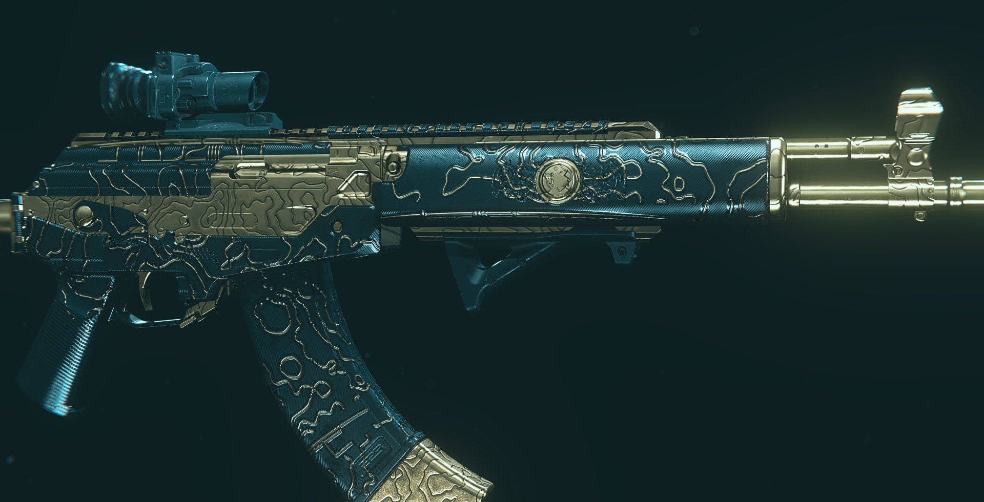 Call Of Duty Modern Warfare 2019 Any Gold Assault Rifle AR | Etsy