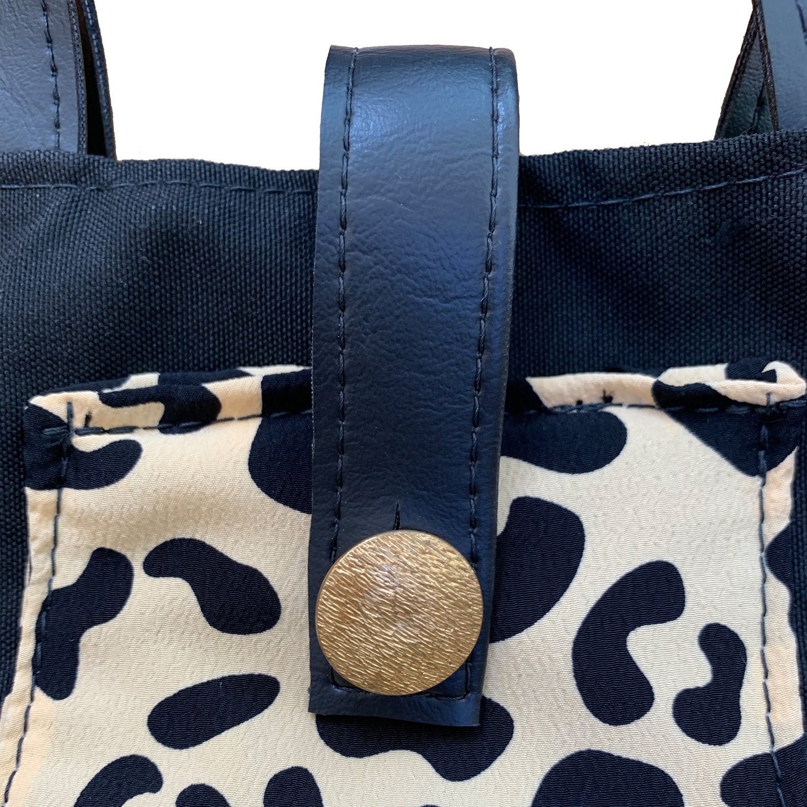 Sac à Main Fait Main En Coton Imprimé Floral - Taille S, Neuf (sans étiquette)